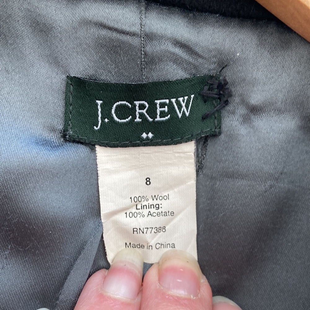 J.Crew black wool jacket - Picture 2 of 8